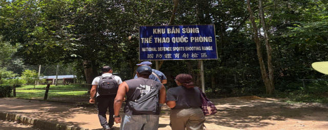 国防体育射击场实弹射击